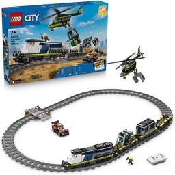 LEGO City, klocki, Napad na policyjny pociąg, 60508