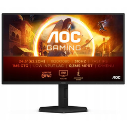 Monitor Gamingowy Aoc 25G4SXU 24,5'' Fhd Fast Ips
