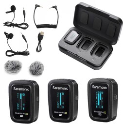 Saramonic BLINK500 ProX B2 (RX+2xTX) Jack 3,5MM Mikrofon