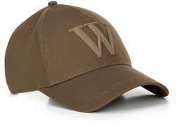 Bawełniana czapka z daszkiem unisex khaki