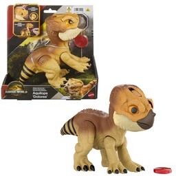 JURASSIC WORLD Figurka Aquilops Interaktywny przyjaciel JGC01