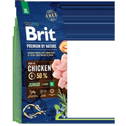 Brit Premium By Nature Junior XL Z Kurczakiem
