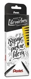 Zestaw do liternictwa kompletny PENTEL /ZESTAW-LITERNICTWO-7/