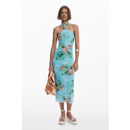 Desigual Sukienka tropikalna
