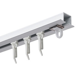 DECASTYL Szyna sufitowa MS Zero z agrafkami pojedyncza