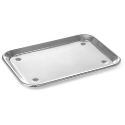 Taca ekspozycyjna z nóżkami - 240x170 mm, stalowa