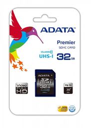 ADATA Karta pamięci SDHC 32GB Class 10 (ASDH32GUICL10-R)