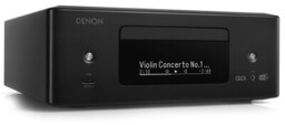 DENON Amplituner Stereo RCD-N12 DAB Czarny, HDMI ARC,Odtw.CD,