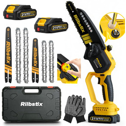 Piła Łańcuchowa Pilarka Akumulatorowa 1500W 2x AKU3xŁańcuch 8"