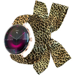 Forever Smartwatch SB-370 Lucca Różowe Złoto - Pasek