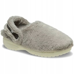 Crocs Damskie Ciepłe Kapcie Domowe Classic Unfurgettable 211116