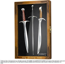 Zestaw miniaturek mieczy The Hobbit Letter Opener Set