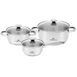 Gerlach First Indukcja Stal nierdzewna 6 elementów Zestaw