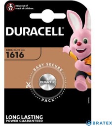 bateria litowa mini Duracell CR1616