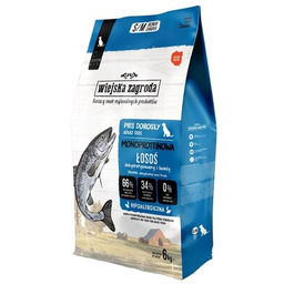WIEJSKA ZAGRODA Karma dla psa Łosoś S/M 6