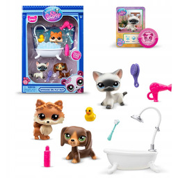 Littlest Pet Shop Spa Z 3 Figurkami Seria