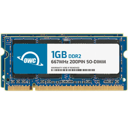 OWC 2X 1GB, PC5300, DDR2, 667MHz 2GB DDR2