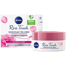 Rose Touch nawilżający żel-krem z organiczną wodą różaną