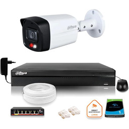 DAHUA Zestaw monitoringu IP kamera 4MPx 2K IPC-HFW1439TL1-A-IL