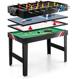 Stół do piłkarzyków 4 w 1 piłkarzyki ping-pong
