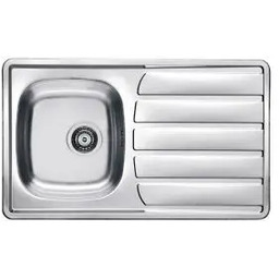 Alveus Zoom 30 1098773K Stalowy Satyna Zlewozmywak prostokątny