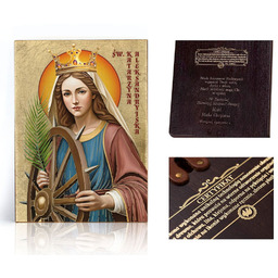 Ikona religijna Święta Katarzyna Aleksandryjska