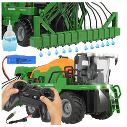 Realistyczny Kombajn Zdalnie Sterowany Opryskiwacz Z Wodą Zabawka