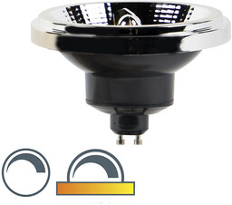 Żarówka LED GU10 ściemniana w Kelwinach AR111 11W