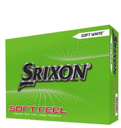 Piłki golfowe SRIXON Soft Feel, białe