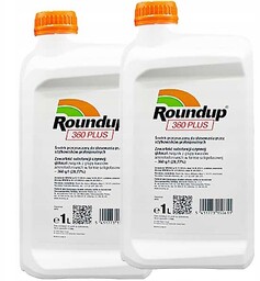 Oprysk Chwastobójczy Roundup Plus 360SL 2x1L Zwalcza Wszystkie