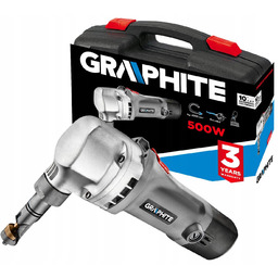 Nożyce do blachy 500W sieciowe w walizce 59G401