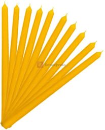 Świece chrześcijańskie prawosławne - woskowe 23cm (10sztuk)