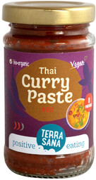 Terrasana Pasta tajska czerwone curry 120 g (EKO)