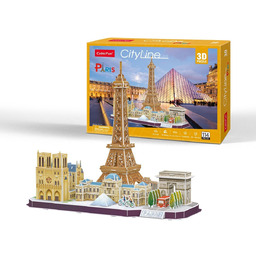 Cubic Fun, puzzle 3D City Line Paris