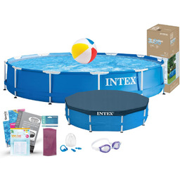 Basen Intex 366x76 Ogrodowy Stelażowy 28210 9w1