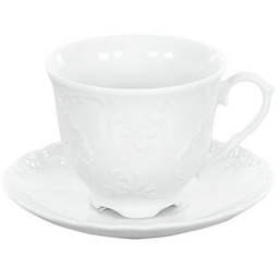 0001 Serwis Kawowy 6/12 Rococo Ćmielów Porcelana