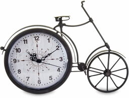 Zegar kominkowy retro metalowy rower 24x31 118789