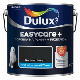 Farba Dulux EasyCare+ Czarno na Białym 2,5L