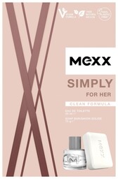 Mexx Zestaw prezentowy Simply for Her (woda toaletowa