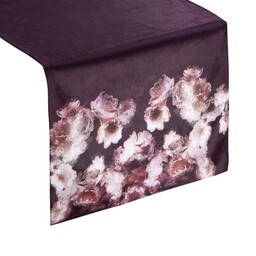 Eurofirany Obrus merla 40x140 cm bordowy