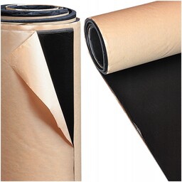 Mata wygłuszająca pianka kauczukowa 6mm 200x100cm do dachu