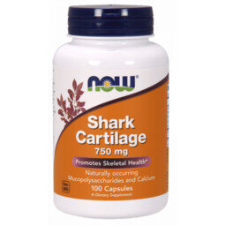 NOW FOODS Shark Cartilage - Chrząstka rekina (100