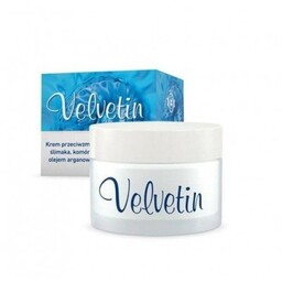 VELVETIN Krem przeciwzmarszczkowy ze śluzem ślimaka, 50 ml