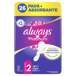ALWAYS Podpaski Platinum Super Rozmiar 2 (26 sztuk)