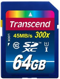 Transcend Karta pamięci SDXC 64GB Class 10 UHS-I