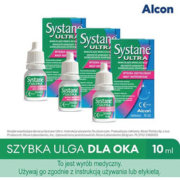 Alcon Systane Ultra 10ml - 3pack