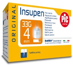 PIC Insupen 33G 4mm igły do penów insulinowych