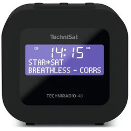 TechniSat TechniRadio 40 Czarny Radiobudzik