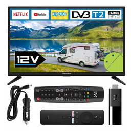 Telewizor do Kampera 12V 24 cale Smart Android