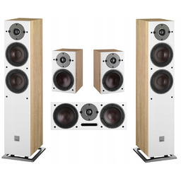 Dali Oberon 5 1 Vokal Light Oak /biały+dąb